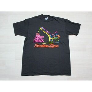 Vintage The Four Cats Artists Meeting Spot Single Stitch T Shirt (XL) Barcelona